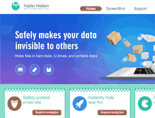 Tablet Screenshot of folderhidden.com